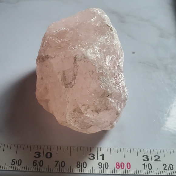 Love Pink Quartz Rock Crystal Good Vibes Boho - Picture 4 of 4
